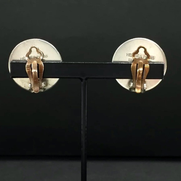Hermes Vintage Clip-On Earrings - Picture 3 of 5